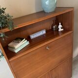 Scandinavian teak secretary, 1960s