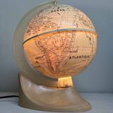 Luminous vintage globe