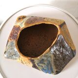 Free fome ceramic vase signed GG design 60s - 70s