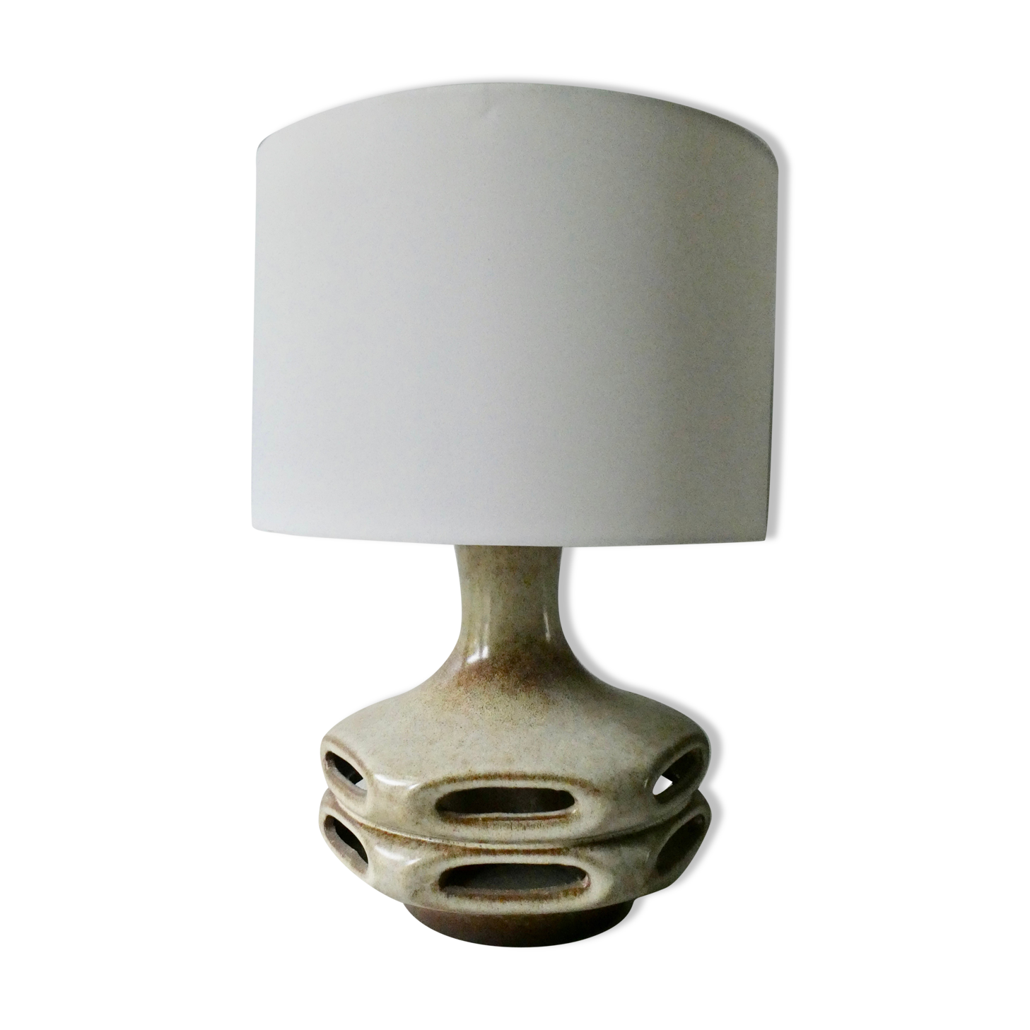 Stein Keramik open ceramic lamp, 1960s