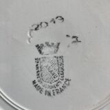 Saint Amand dessert plates blue flowers