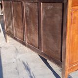 Solid cherry wood sideboard with 3 doors and 1 drawer