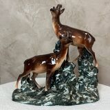 Ceramic Chamois Statue