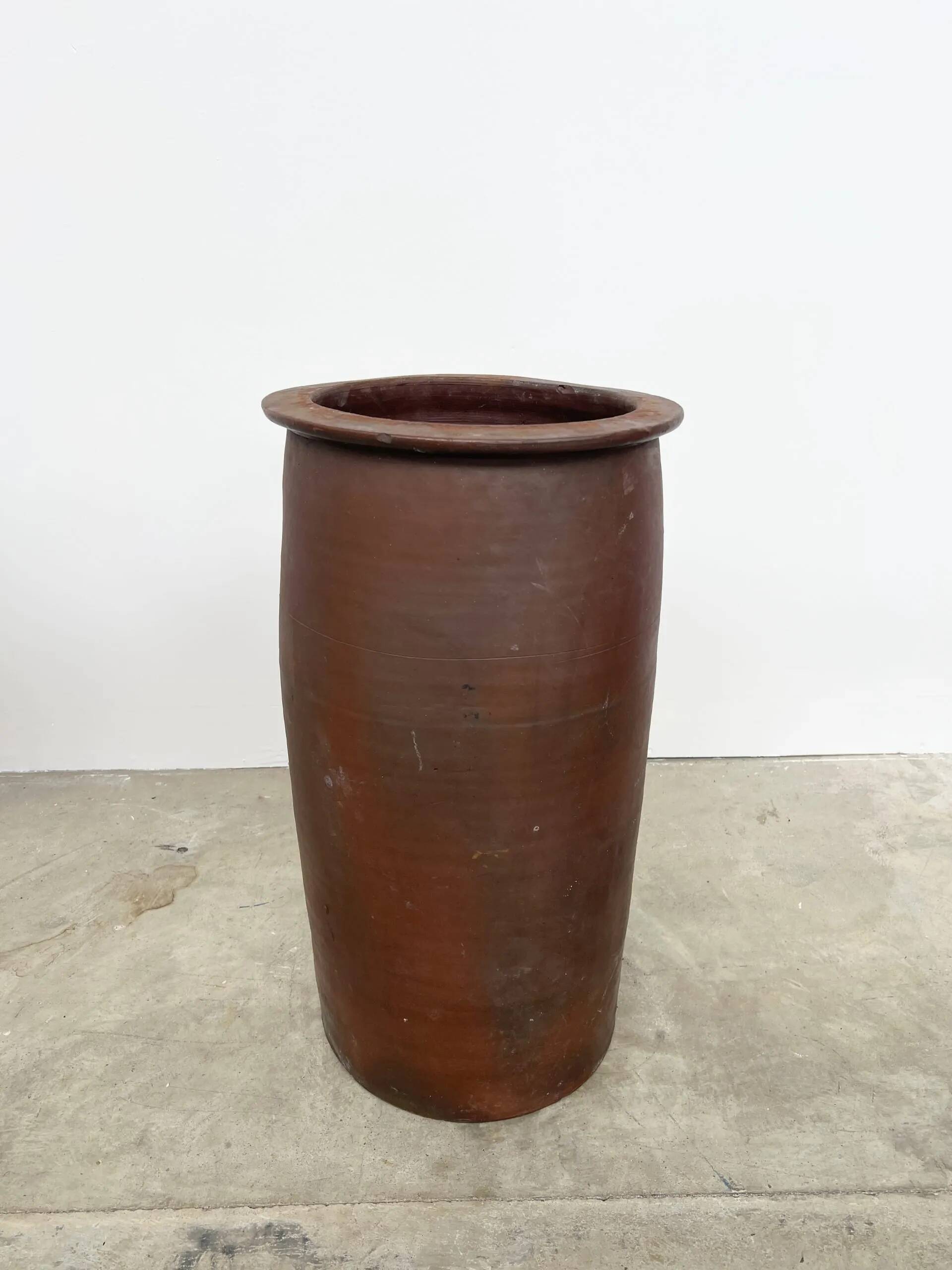 Ancient terracotta jar