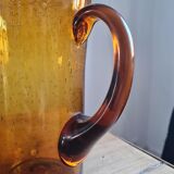 Amber glass decanter from Biot
