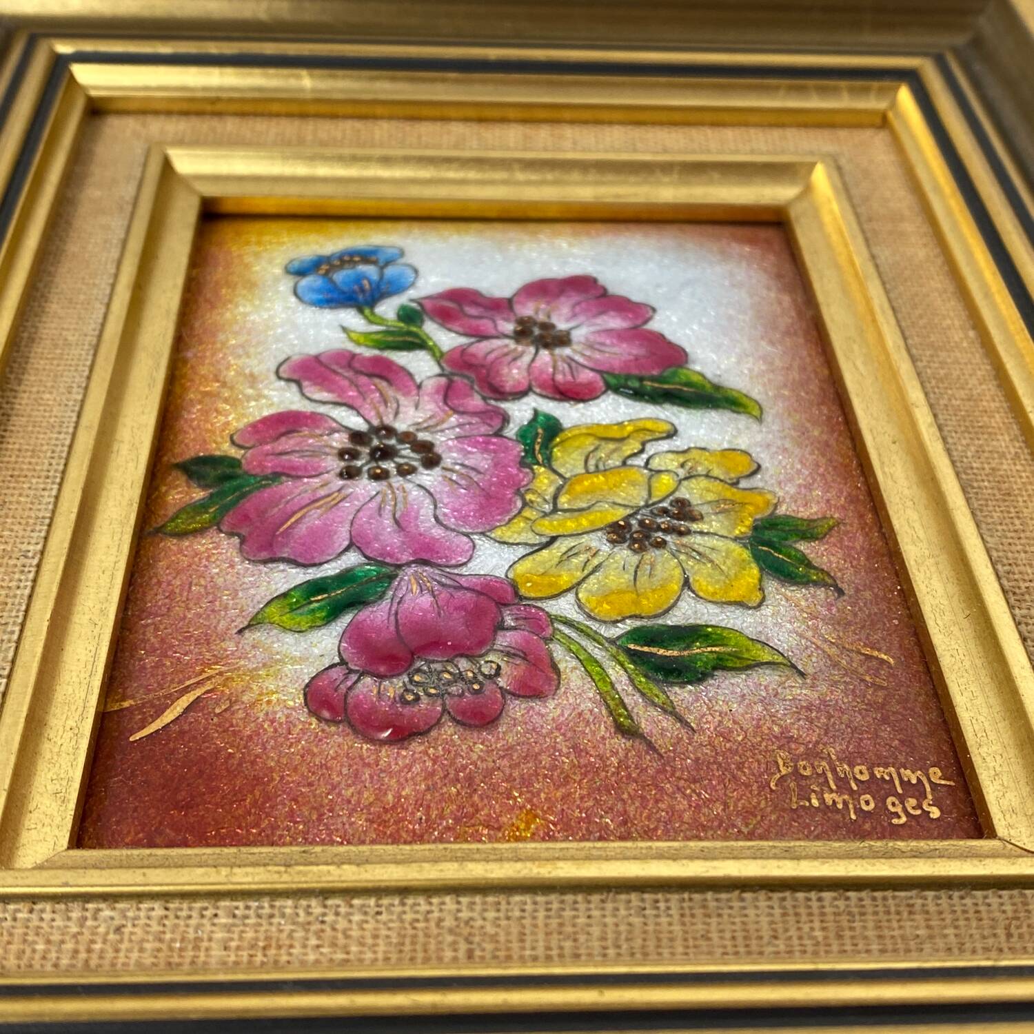 Limoges enamel painting