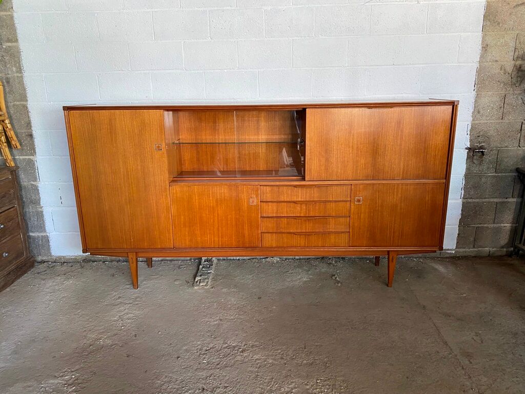 Sideboard teak bar NF AARNO scandinavian 60s