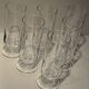 Vintage crystal champagne glasses