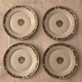 4 assiettes ou anciennes