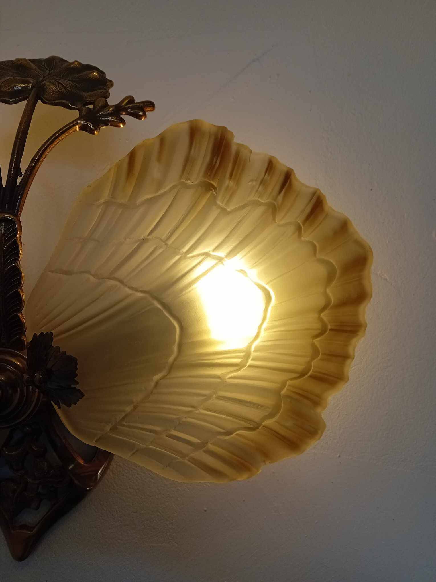 Hollywood Regency wall light, 60s/70s