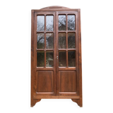 Vintage glass-fronted cabinet