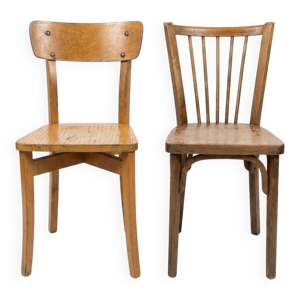 Duo de Chaises Vintage - une