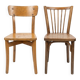 Duo de Chaises Vintage dont une Baumann Authentique – "Dans leur jus"
