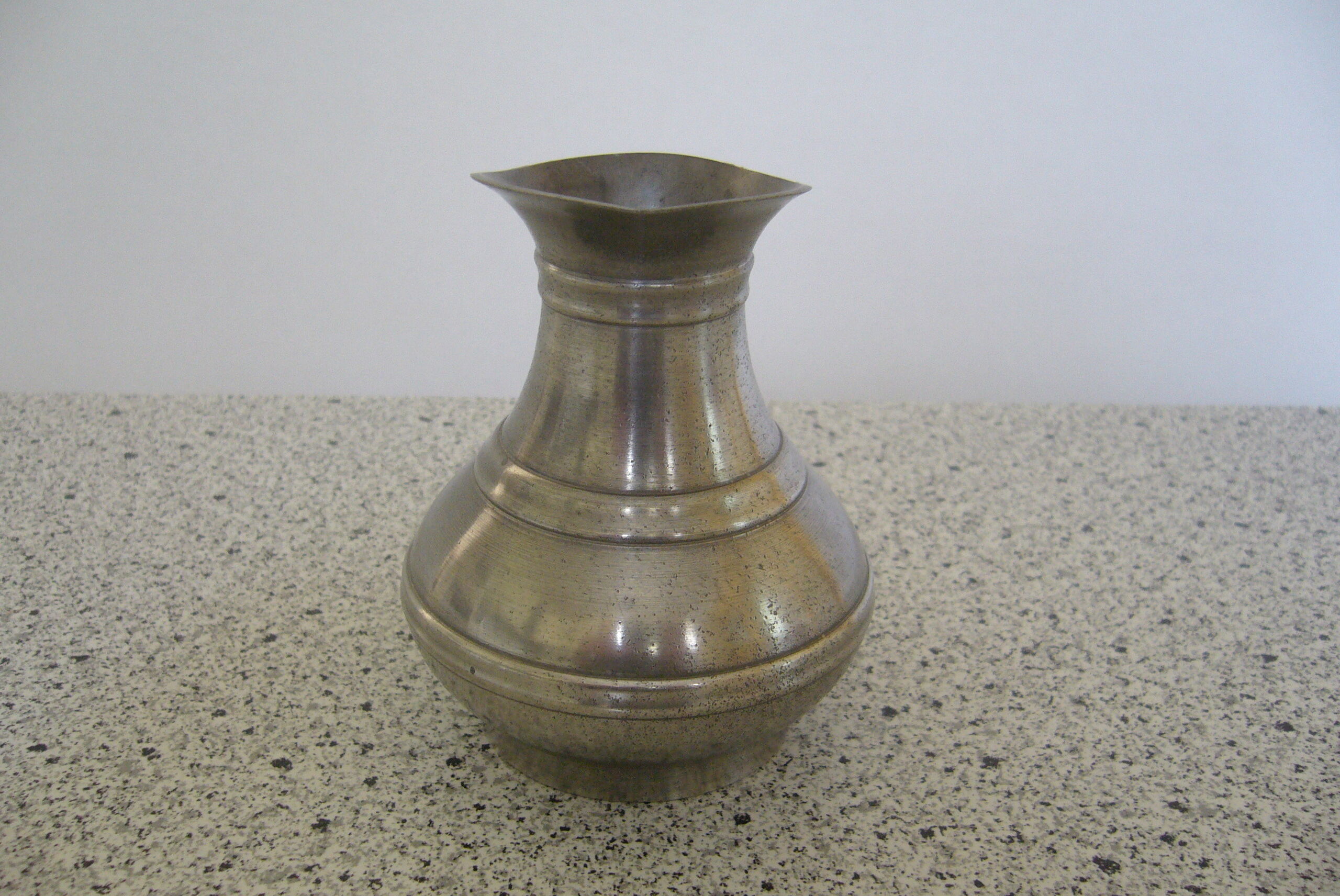 French Pewter Cream or Milk Pitcher