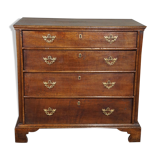 English oak chest of drawers late eighteenth century