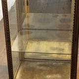 Counter display cabinet in wood and glass in Louis XVI style, 19th century.