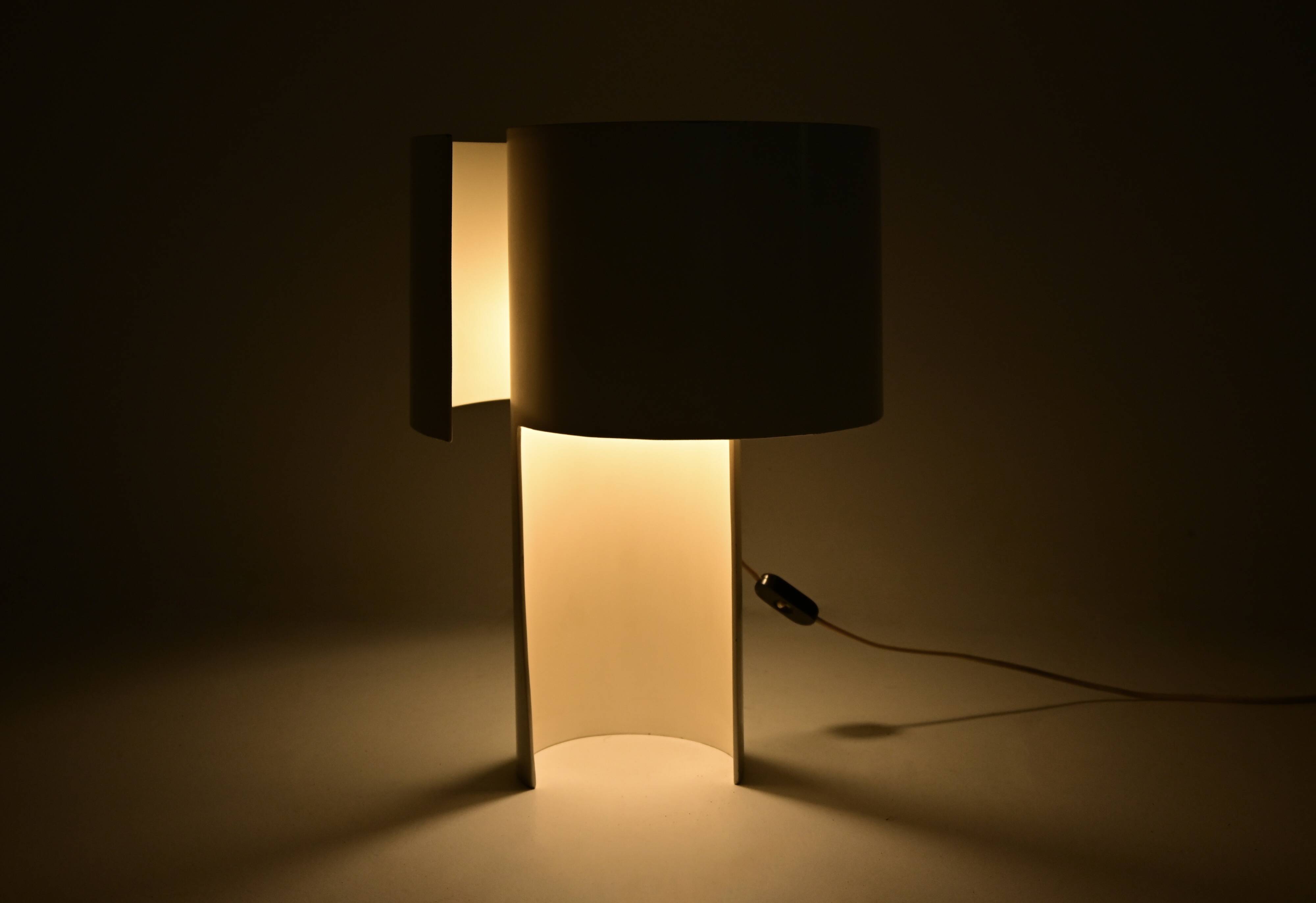 Spiral Lamp by Ingrid Hsalmarson for New Lamp, 1970s