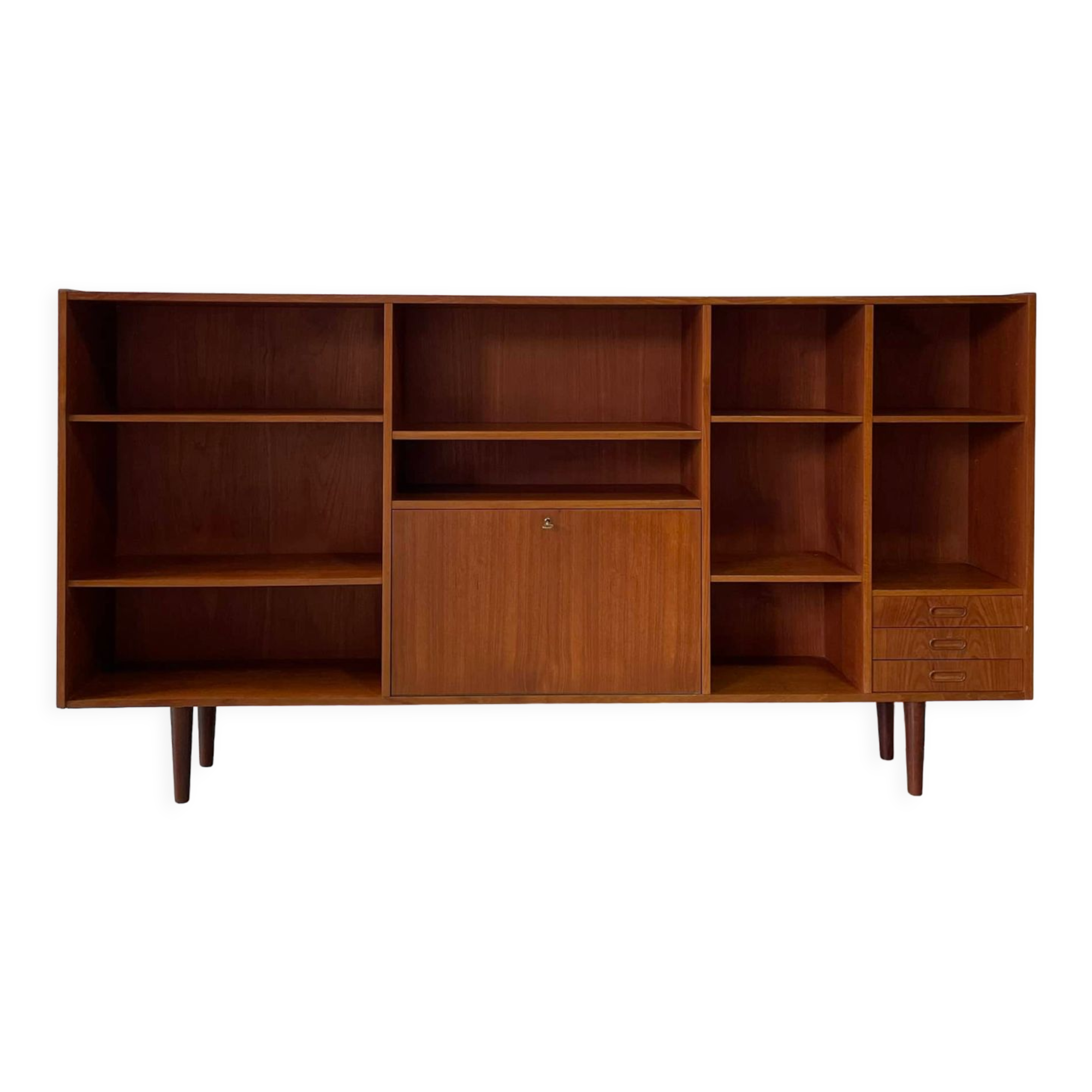 Teak bookcase