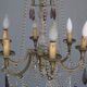 Pampille bronze chandelier and charm