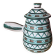 Vallauris vintage ceramic chocolatier signed Robert Picault