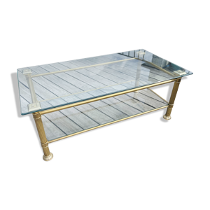 Table basse vintage années - hollywood regency
