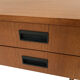 Desk of the 60 years with teak top, dutch
