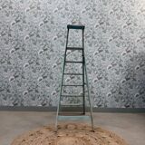 Old patinated stepladder (renovated)