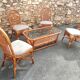 Chaises rotin et bambou