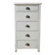 Small wooden chest of drawers vintage retro patinated bohemian 1950s
