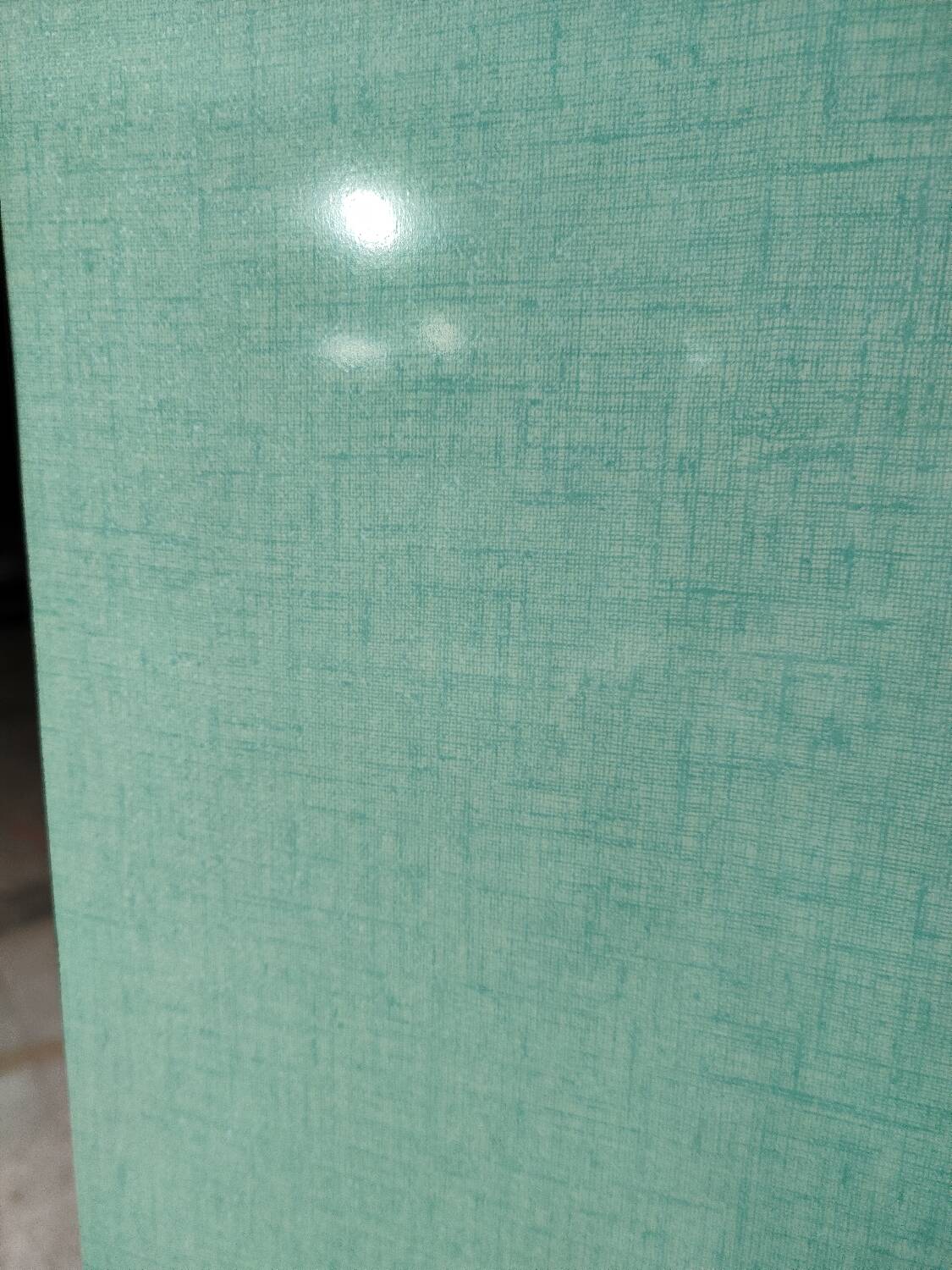 Green Formica cupboard or sideboard - 1960s