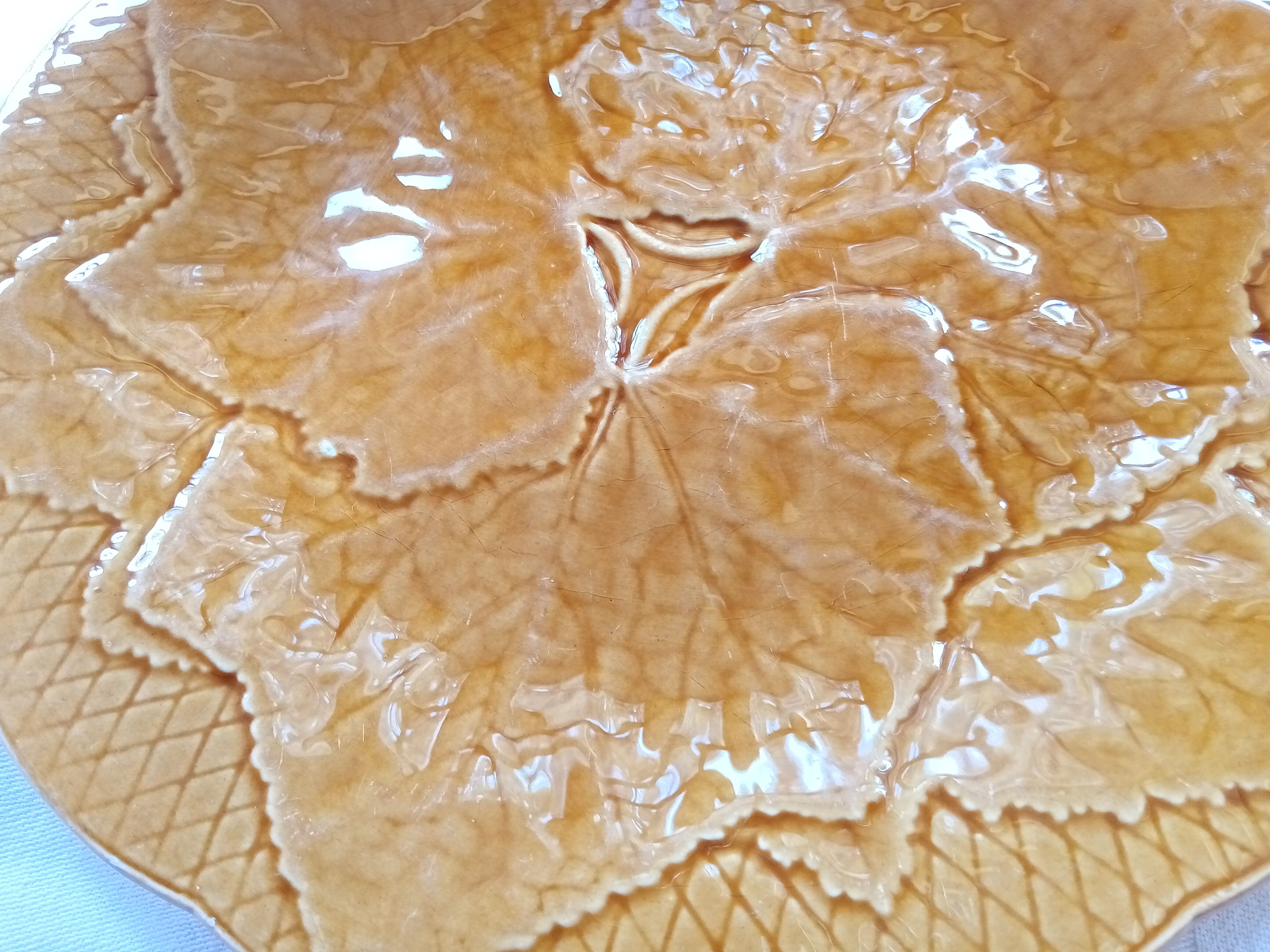 8 old Gien plates