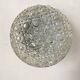 Small vintage molded glass ceiling light 15 cm