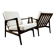 Customizable Pair Of Mid Century Modern Armchairs, 1960s