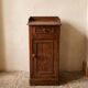 Antique bedside table in solid wood – early 20th century