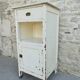 Bedside, wooden nightstand, clinic in Switzerland, 30s-40s