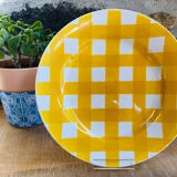 Service 21 assiettes en faïence de Sarreguemines Digoin modèle écossais
