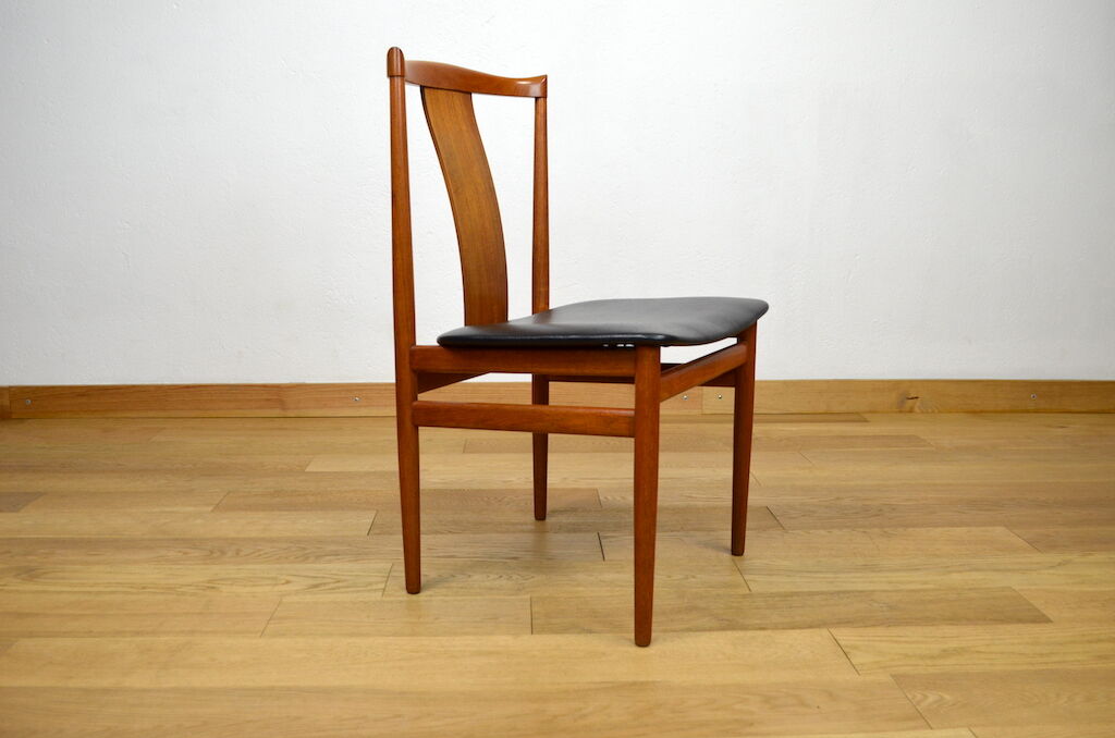 Suite of 6 danish chairs Henning Sorensen 1960