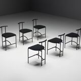 Postmodern "Tokyo" Dining Chairs by Rodney Kinsman for Bieffeplast, Italy, 1980s