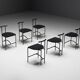 Postmodern "Tokyo" Dining Chairs by Rodney Kinsman for Bieffeplast, Italy, 1980s