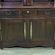 Religious Breton croachlier in chestnut - 19th