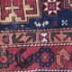 Old caucasian rug shirawan 19th handmade 76x120 cm