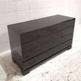 Commode bois laqué design Roche Bobois