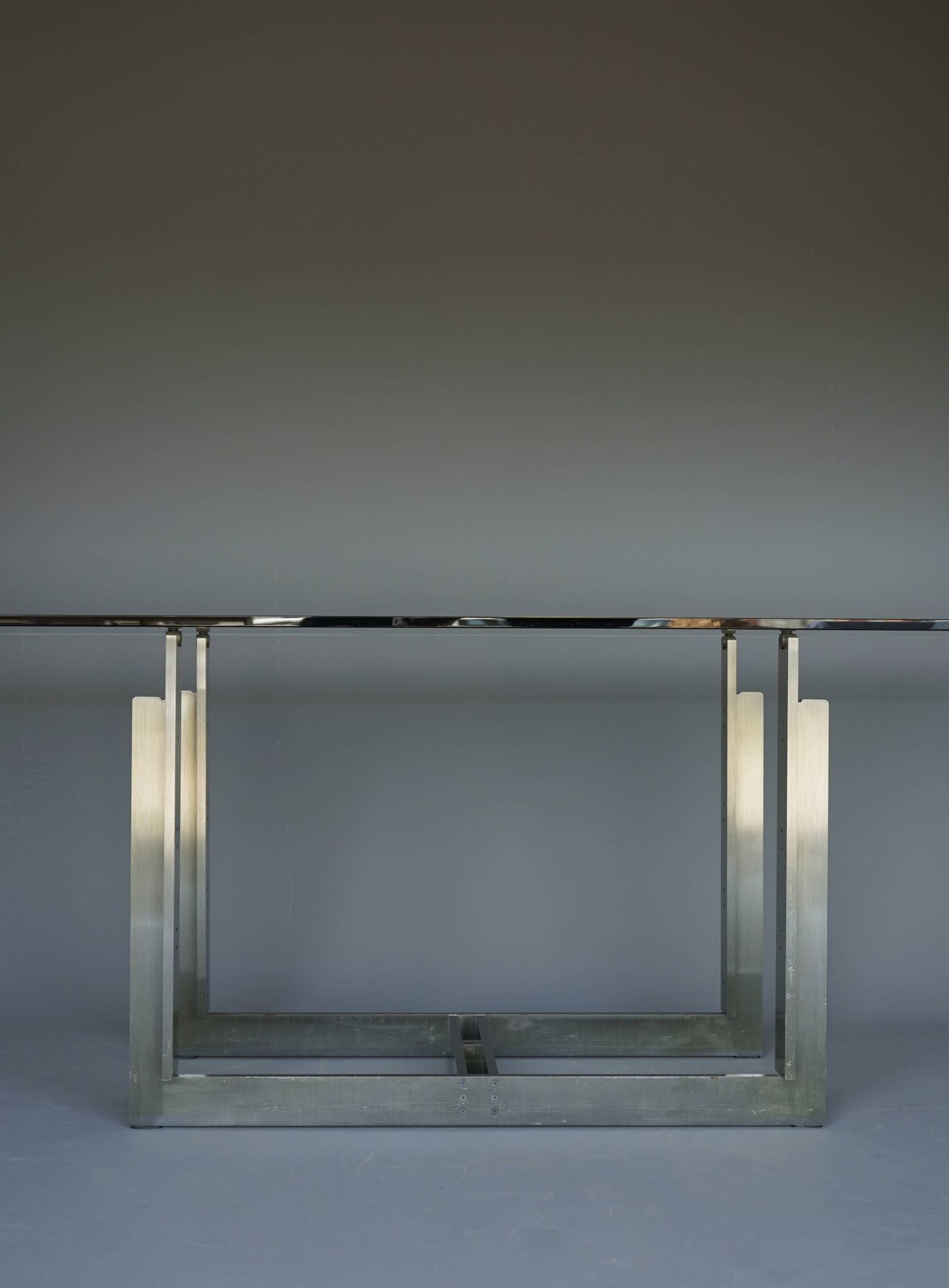 Dining table Sarpi by Carlo Scarpa for Simon Gavina, 1970s.