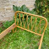 Rattan children's bed