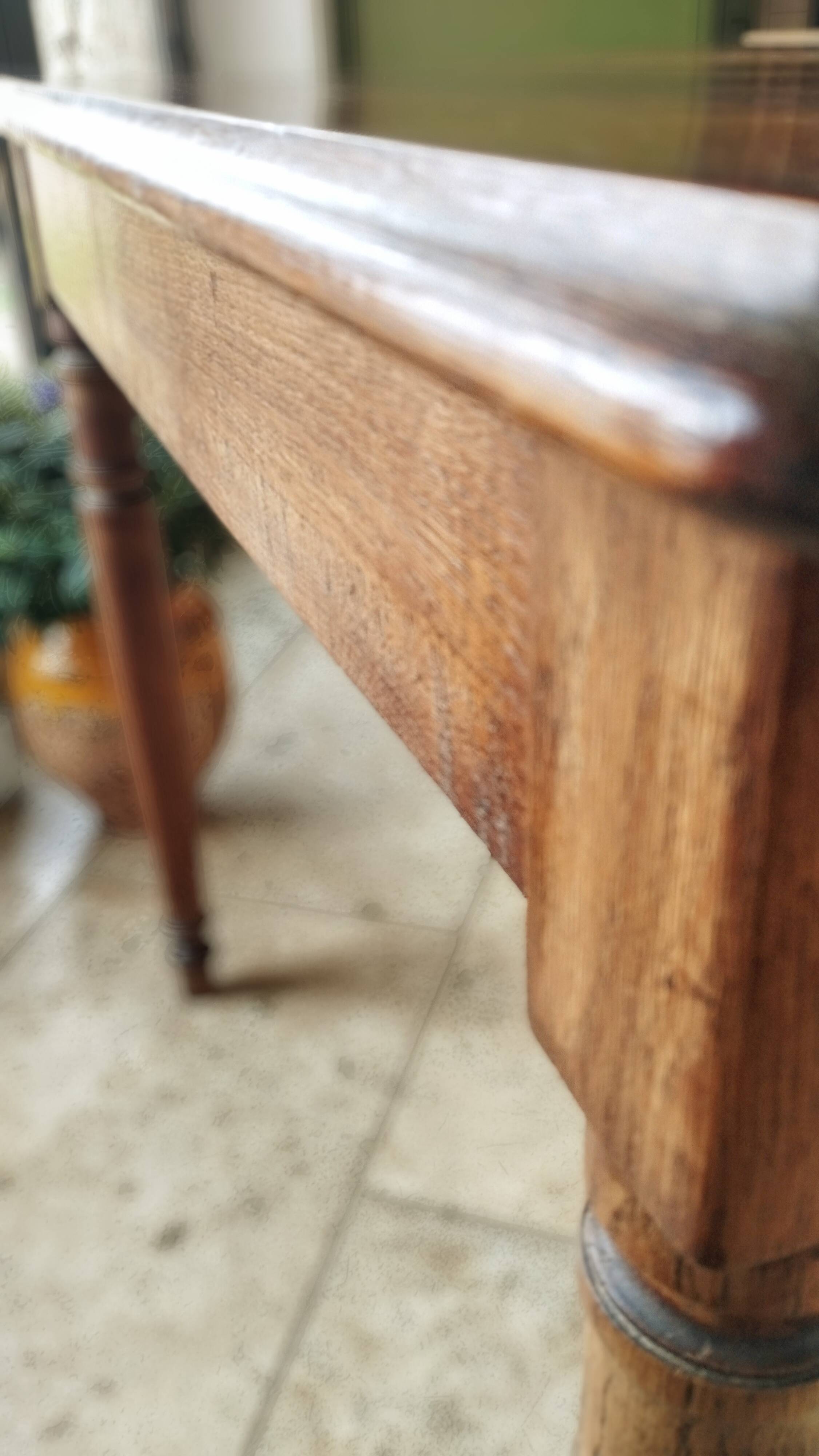 Early 20th century oak side table