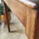 Early 20th century oak side table