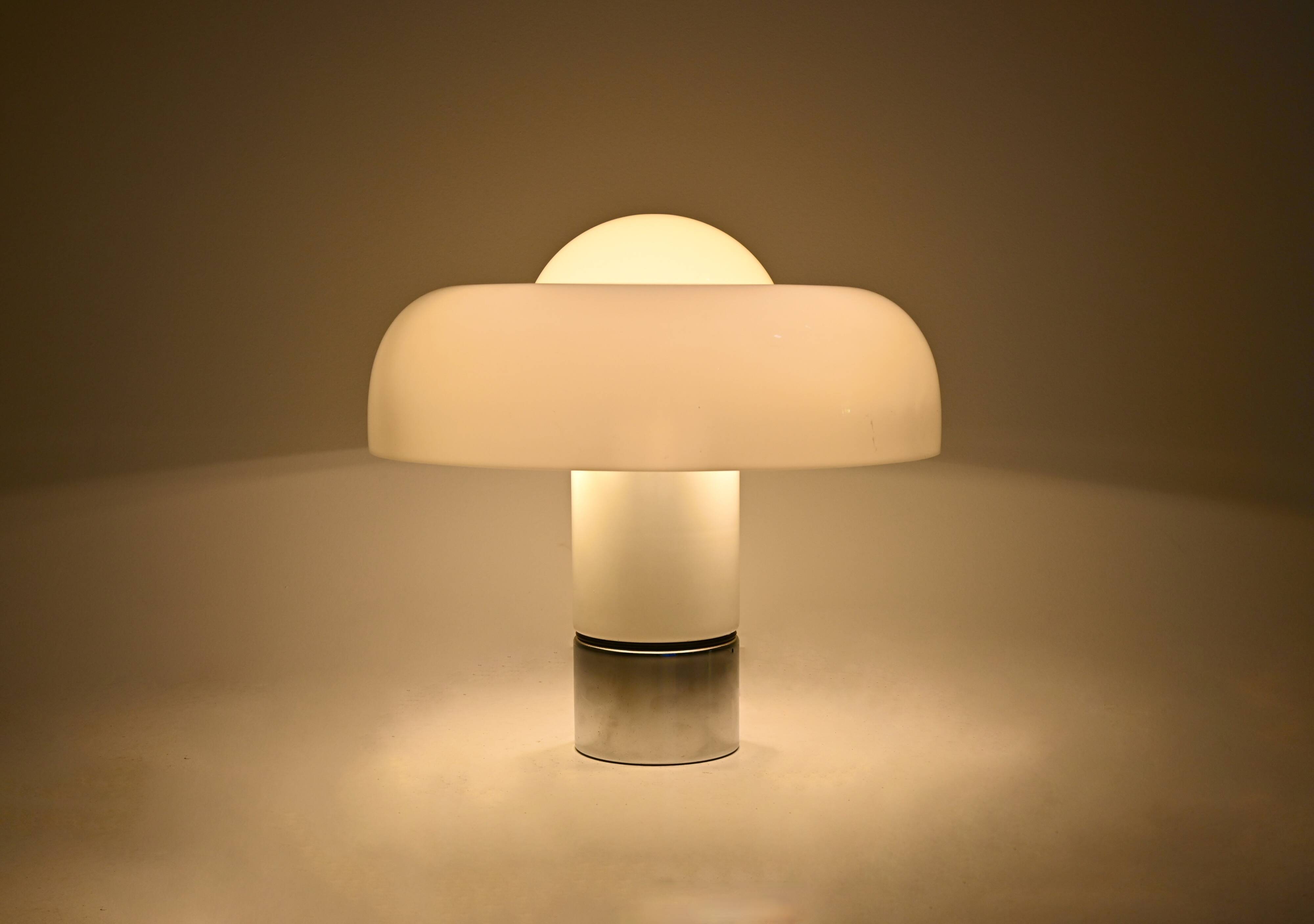 Brumbury lamp by Luigi Massoni for Harvey Guzzini, 1970s