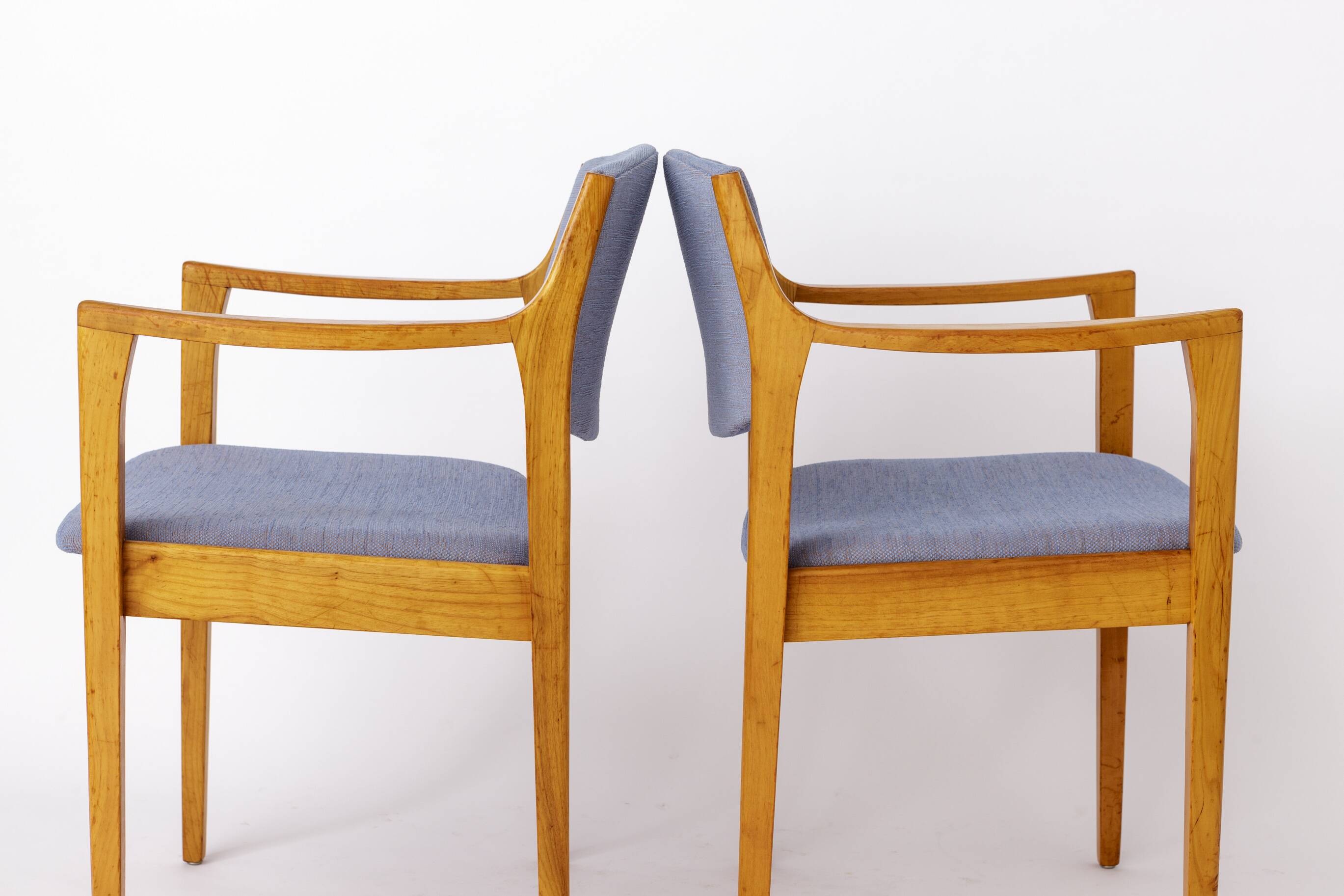 Pair of Vintage German Armchairs | 1960s |Refurbished & Reupholstered
