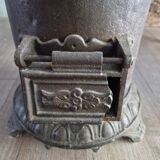 Old cast iron frying pan