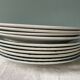 Set of 10 old dessert plates, Longwy and Saint Amand